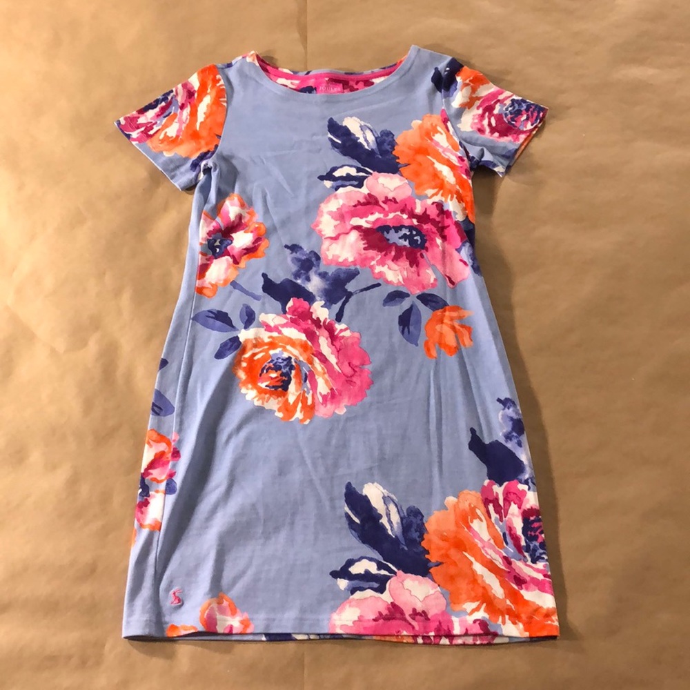 Joules Floral T-shirt Dress